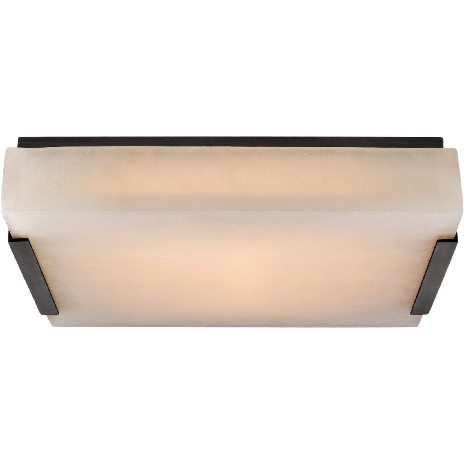 Covet Medium Alabaster Flush Mount