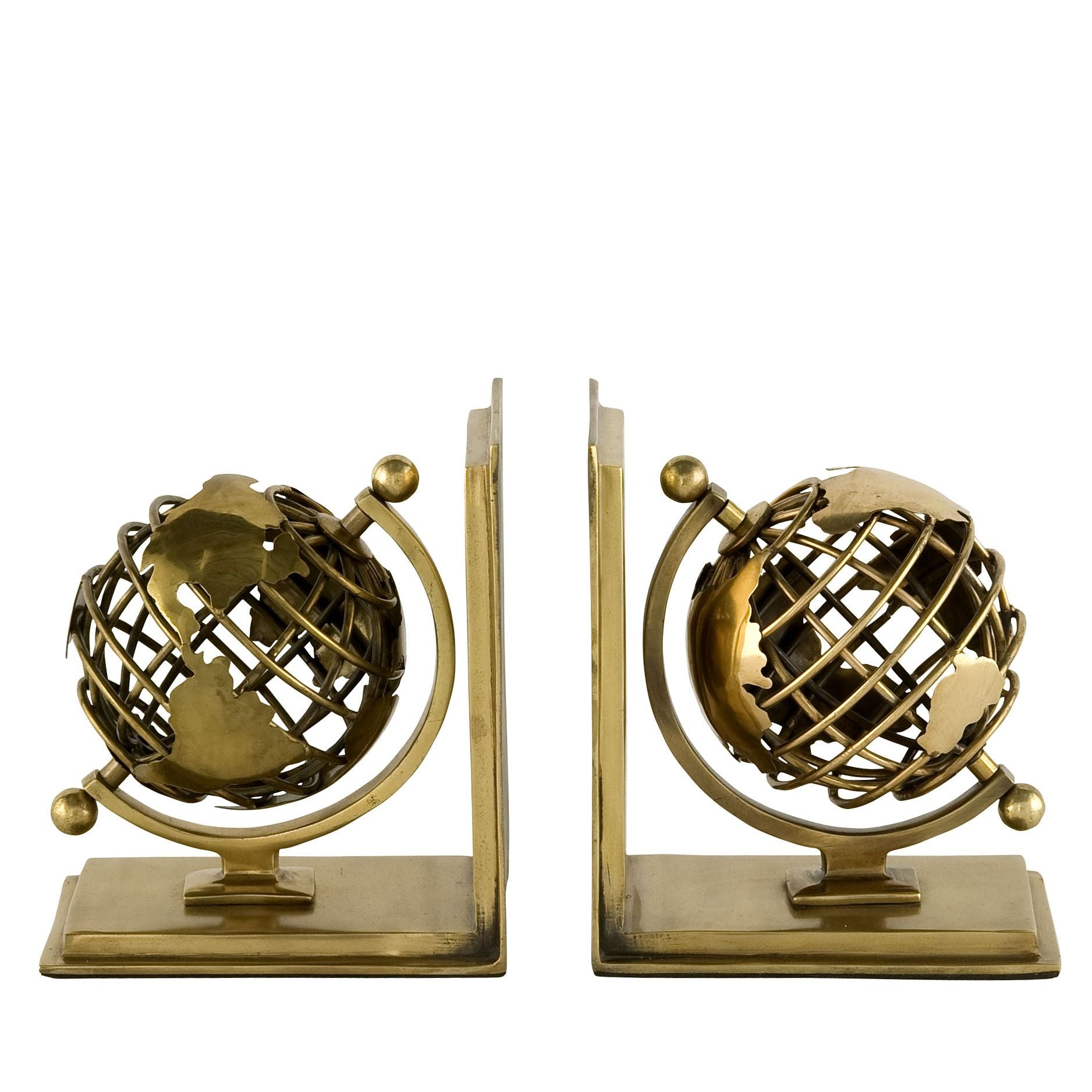 Globe Bookends– Set of 2