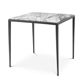 Henley Bronze Marble Side Table