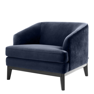 Monterey Velvet Arm Chair