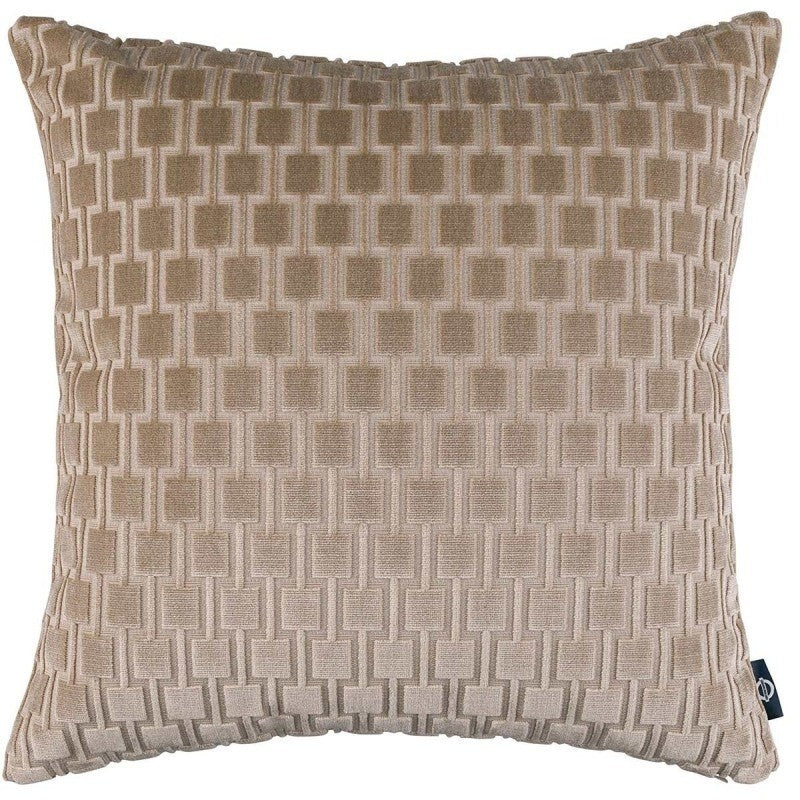 Bakerloo Geometric Velvet Cushion 50cm