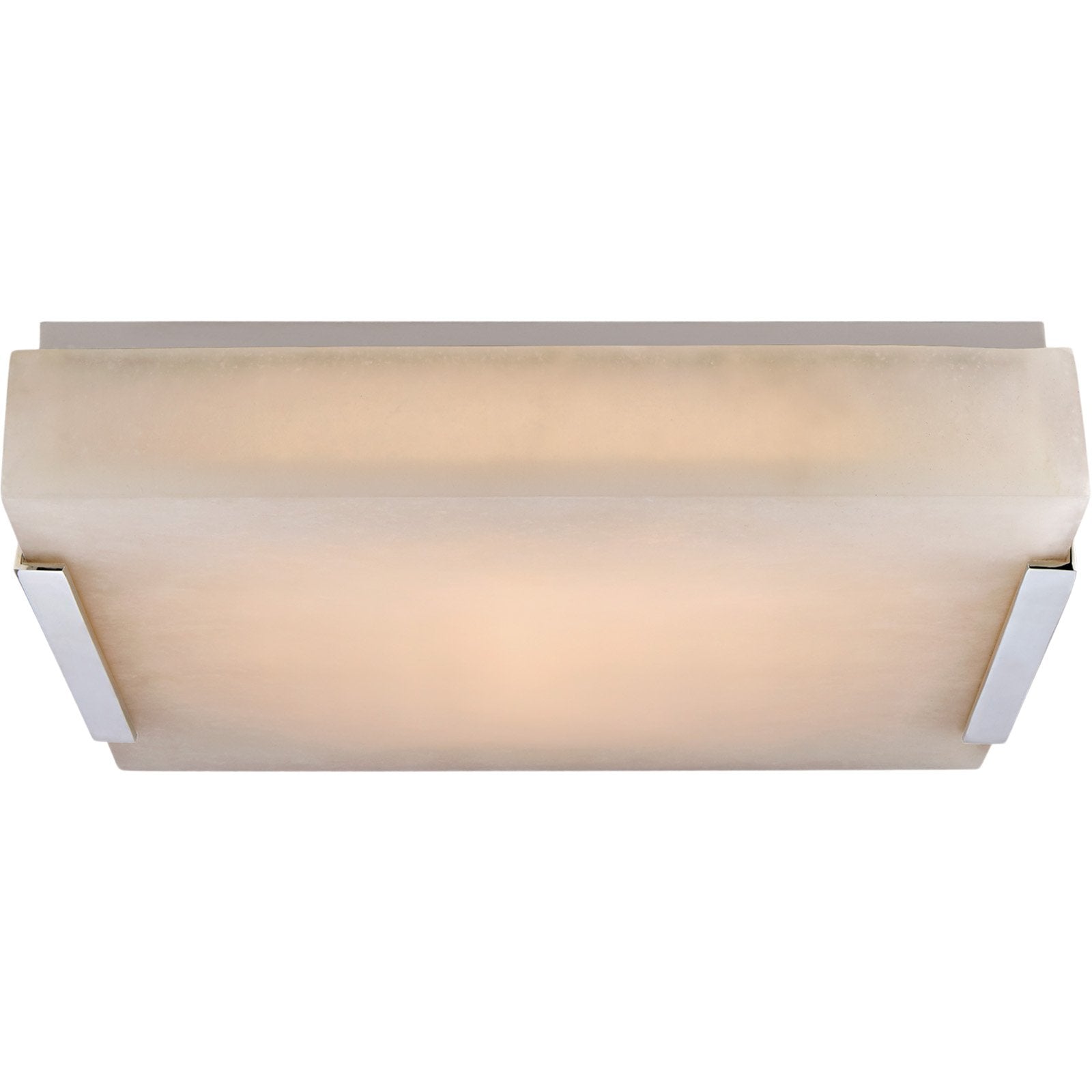 Covet Medium Alabaster Flush Mount