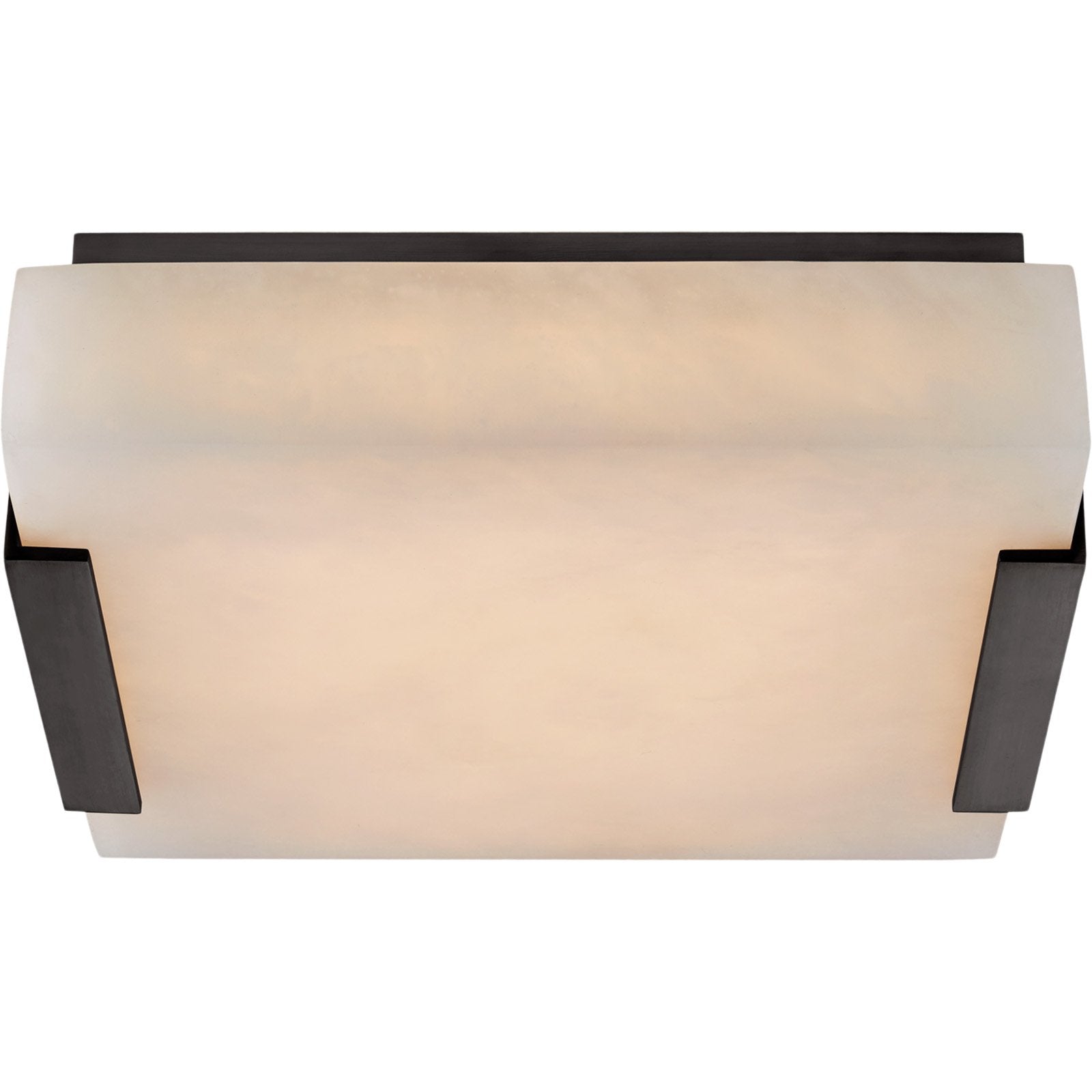 Covet Medium Alabaster Flush Mount