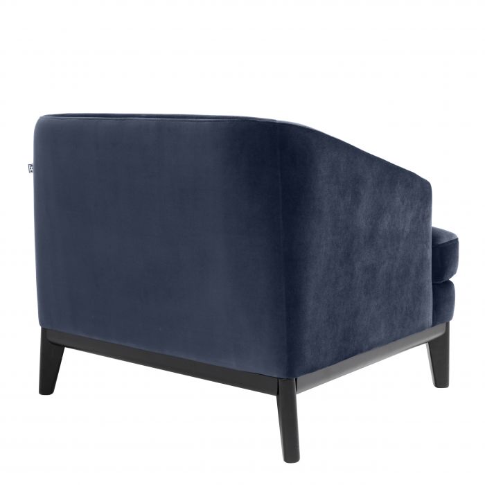 Monterey Velvet Arm Chair