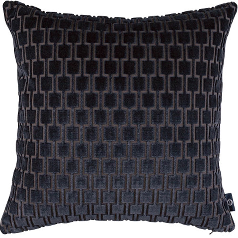 Bakerloo Geometric Velvet Cushion 50cm