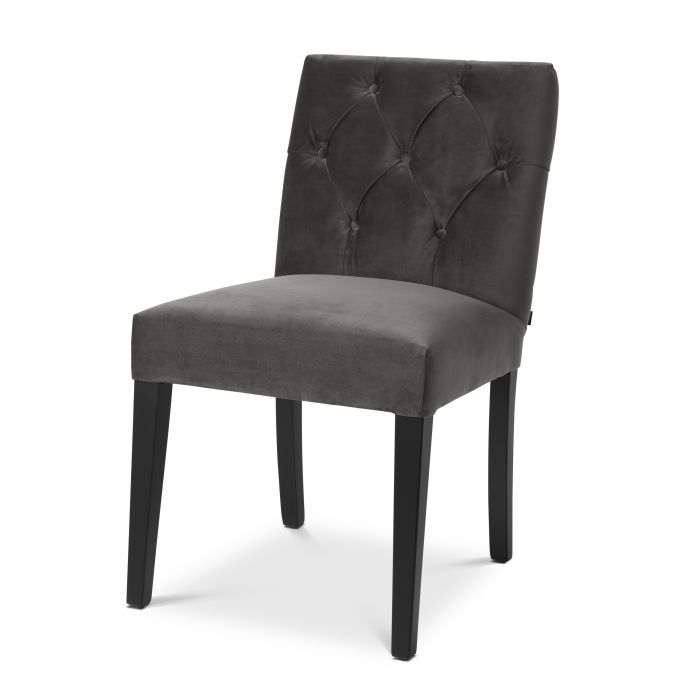 Atena Dining Chair - Velvet Deep Button