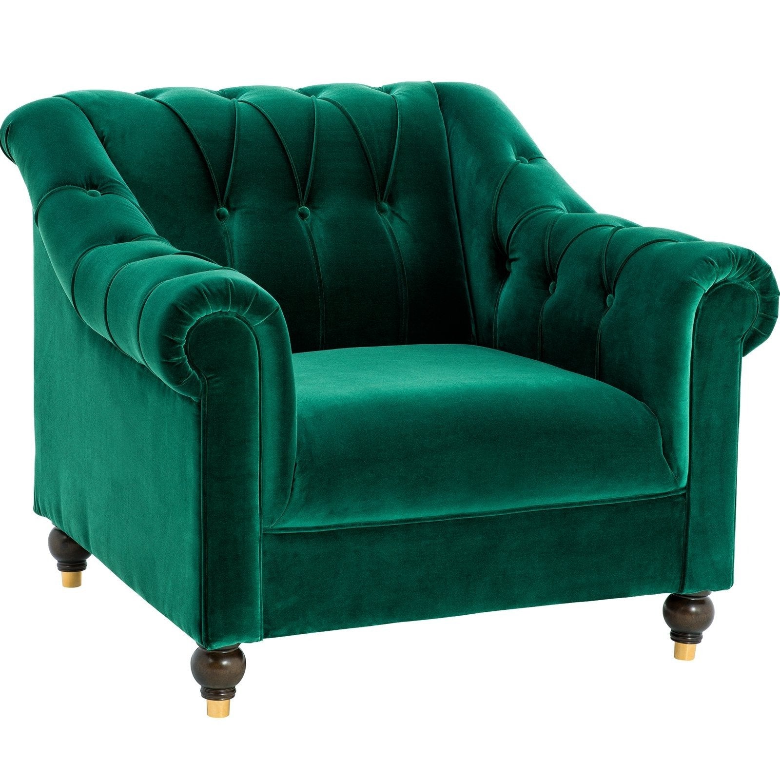 Brian Three Seat Velvet Sofa