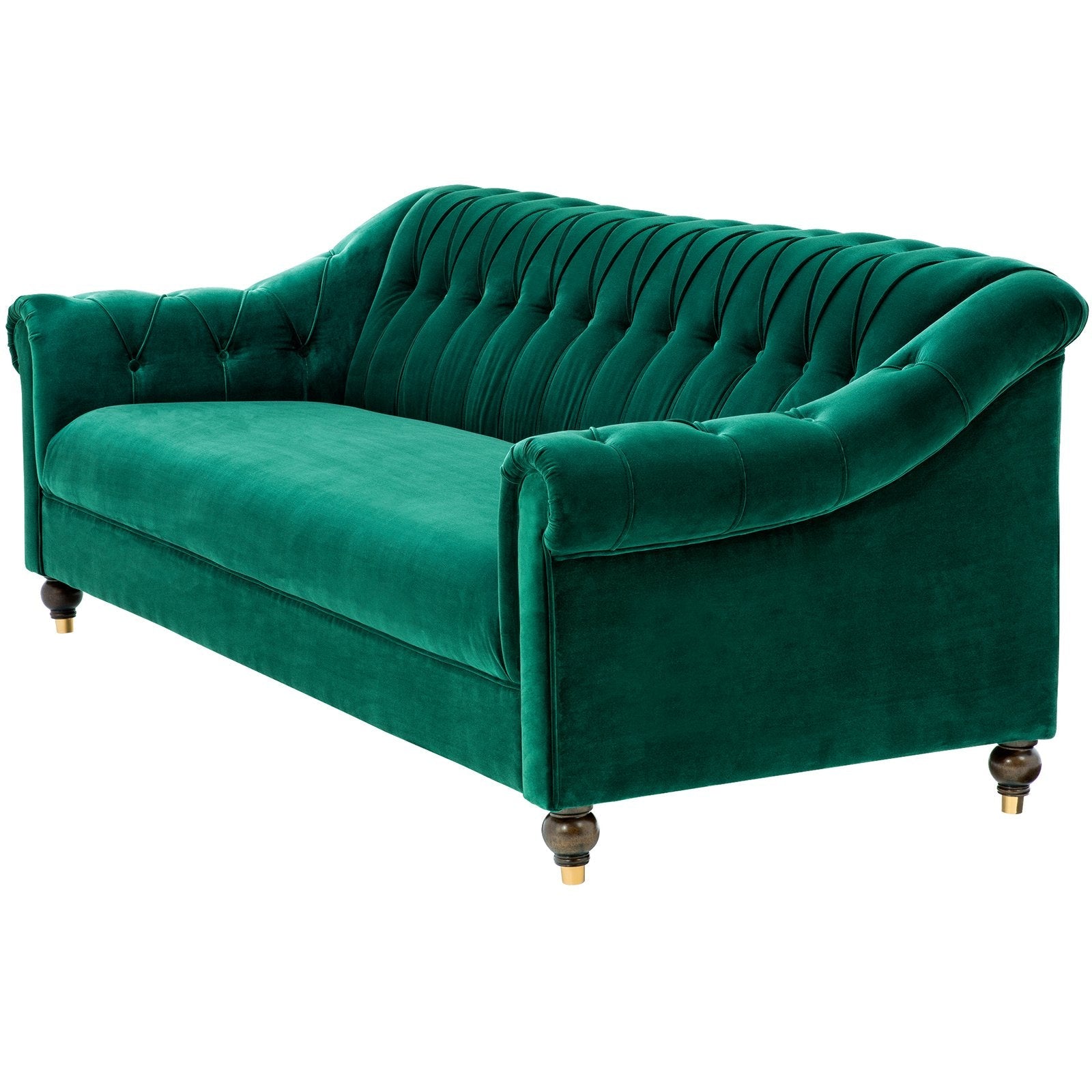 Brian Three Seat Velvet Sofa