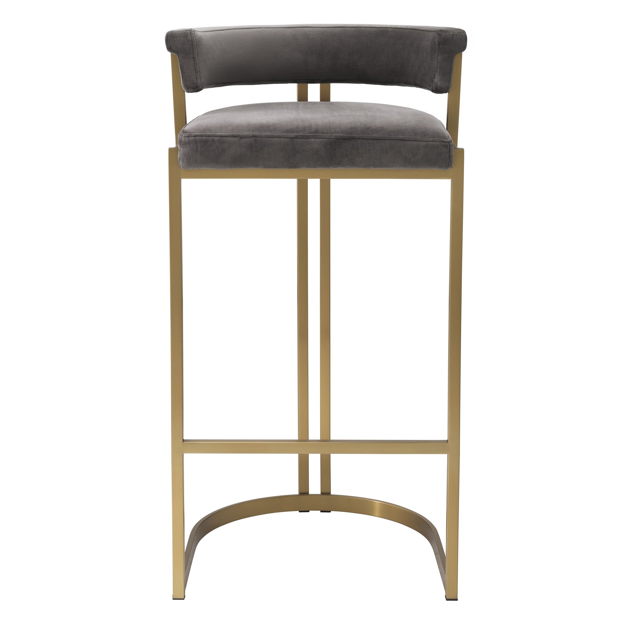 Dante Bar Stool - Upholstered Velvet