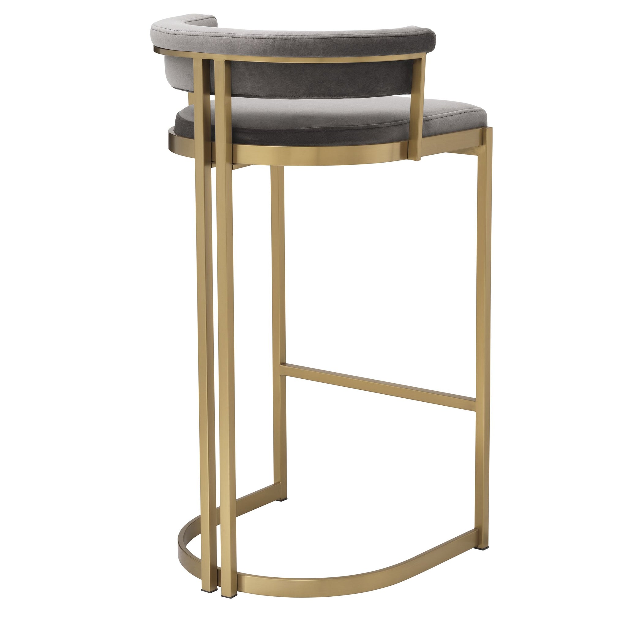 Dante Bar Stool - Upholstered Velvet