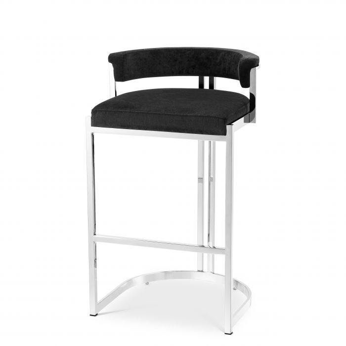 Dante Bar Stool - Upholstered Velvet