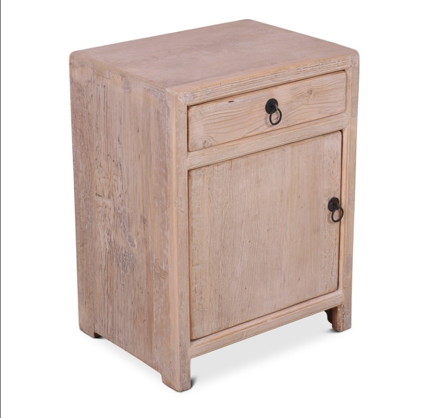 Dara Reclaimed Wood Bedside Table