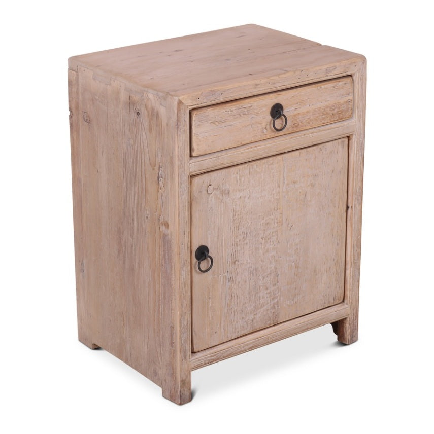 Dara Reclaimed Wood Bedside Table