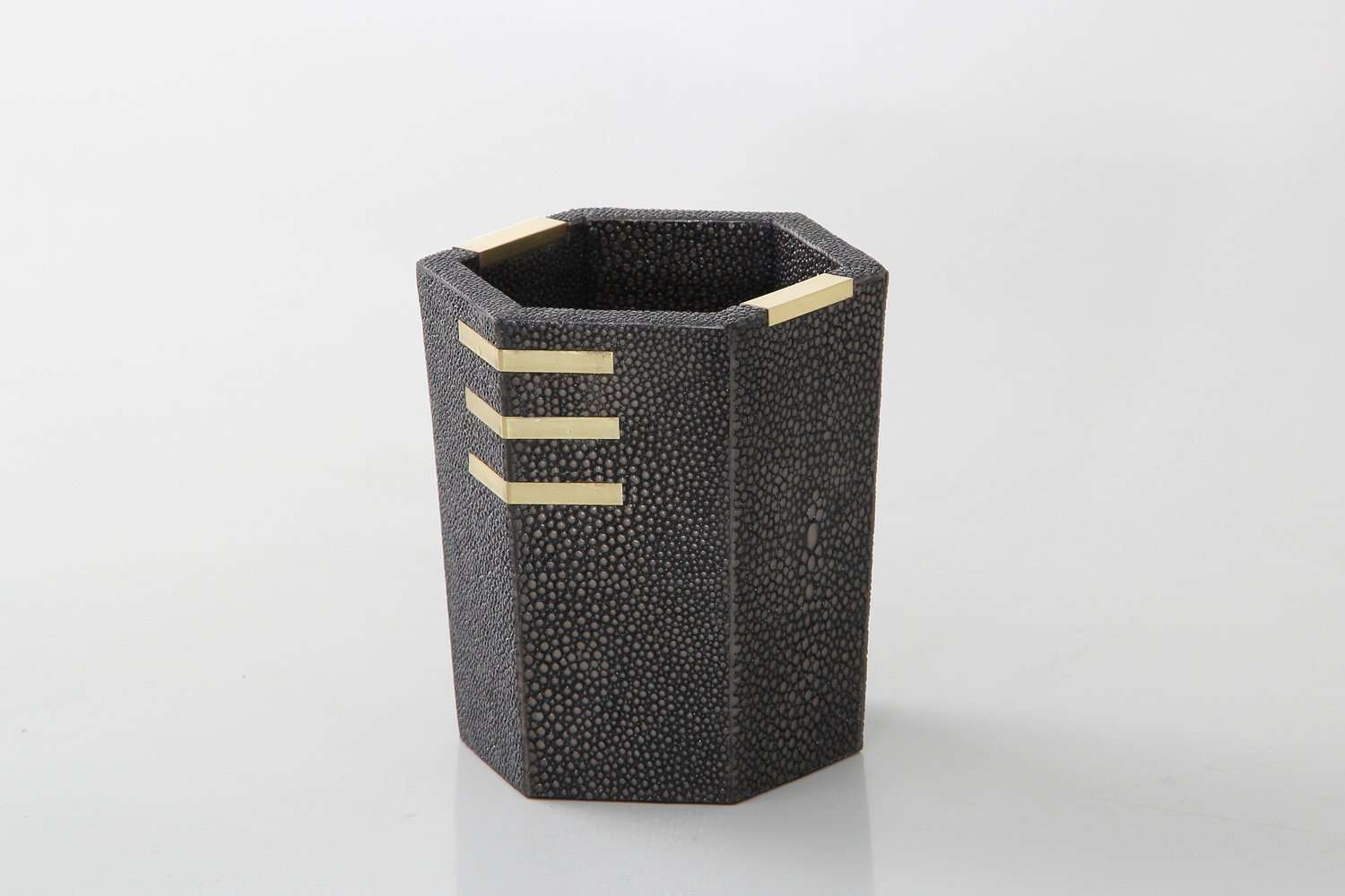 Harris Shagreen Pen Pot