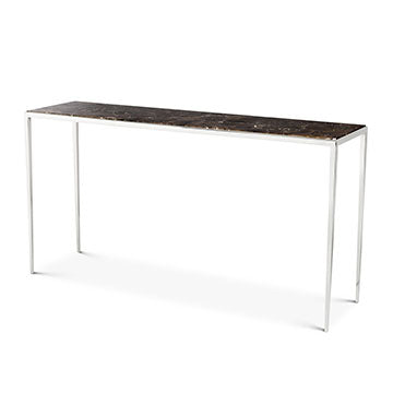 Henley Large Bronze Marble Console Table