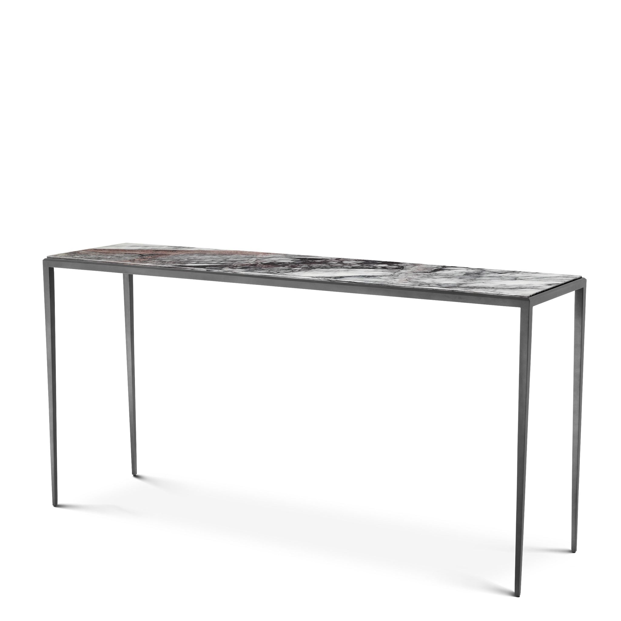 Henley Large Bronze Marble Console Table