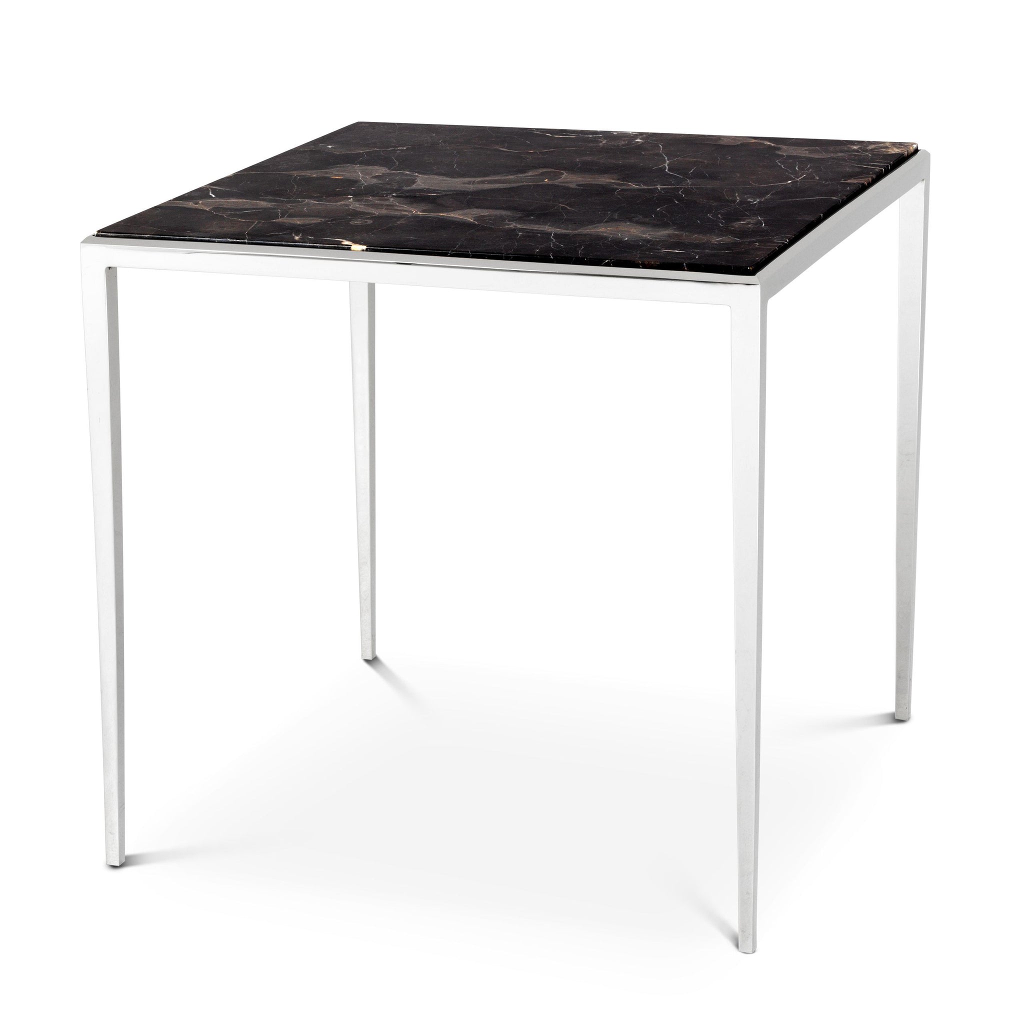 Henley Bronze Marble Side Table