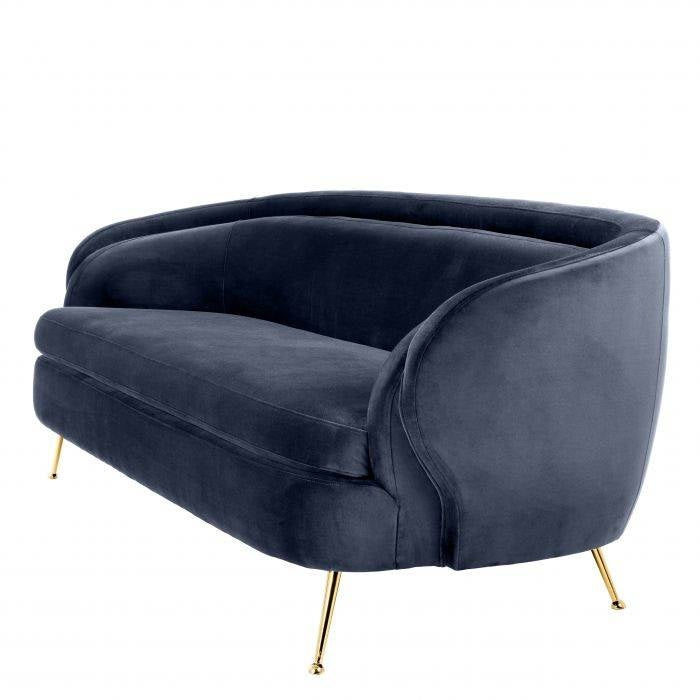 Orion 3 Seat Sofa Velvet Upholstery