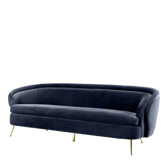 Orion 3 Seat Sofa Velvet Upholstery